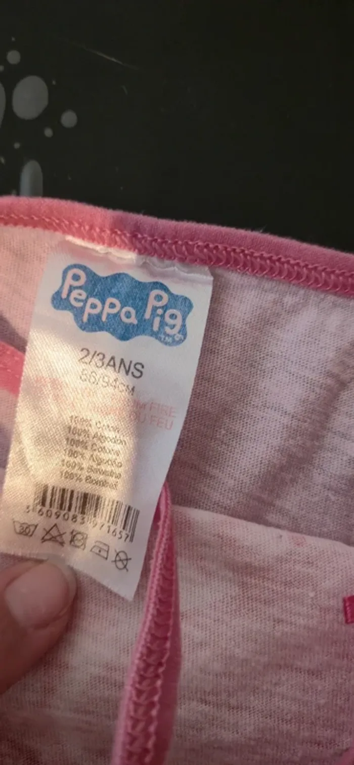 Débardeur Peppa Pig 2/3 ans - photo numéro 2
