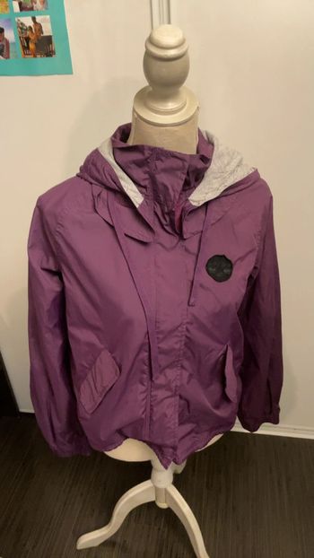 Veste Coupe-Vent Converse Taille S – Violet