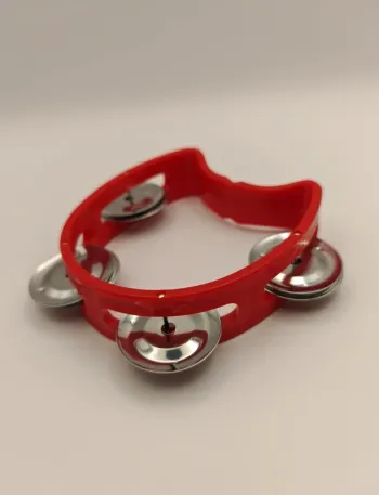 Tambourin enfant rouge