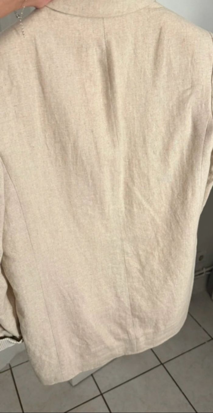 Blazer en lin Zara - photo numéro 7