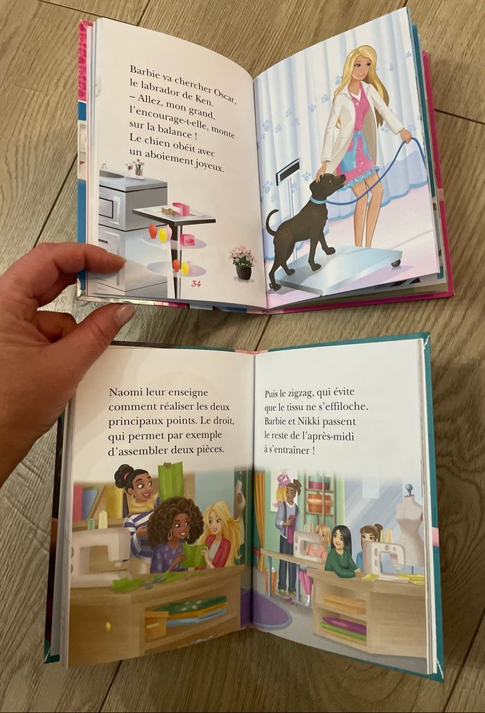 Lot 2 livres Barbie - photo numéro 3