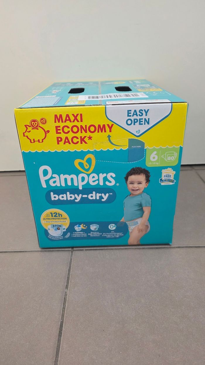 80  Couches Pampers T6 - photo numéro 2