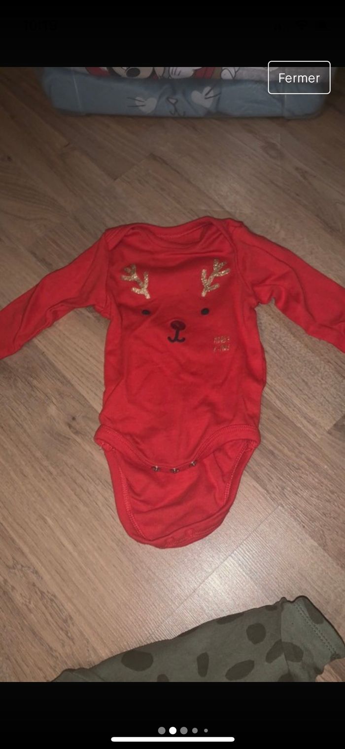 Lot de 2 bodies 3mois - photo numéro 2