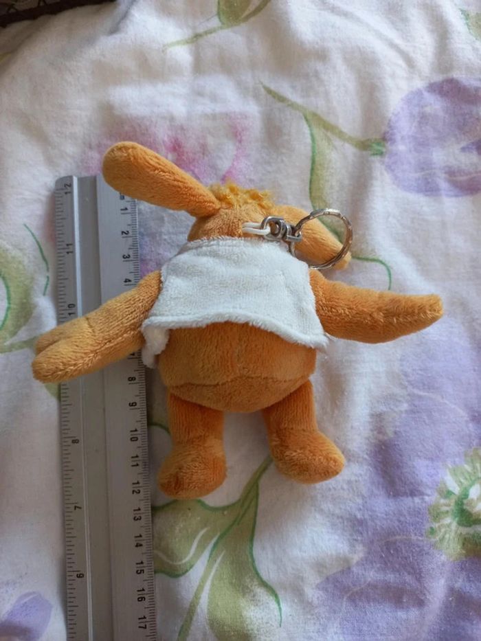 Petite peluche porte clé grande dents - photo numéro 2