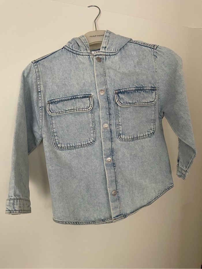 Veste jeans Zara 4/5 ans 11O cm - photo numéro 3