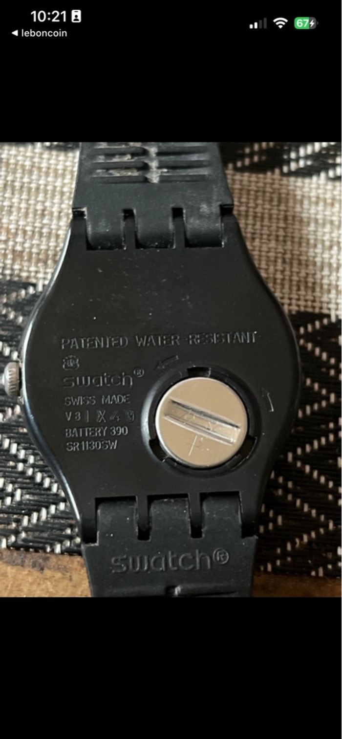Magnifique montre Swatch officiel edition limitée collector rare - photo numéro 5