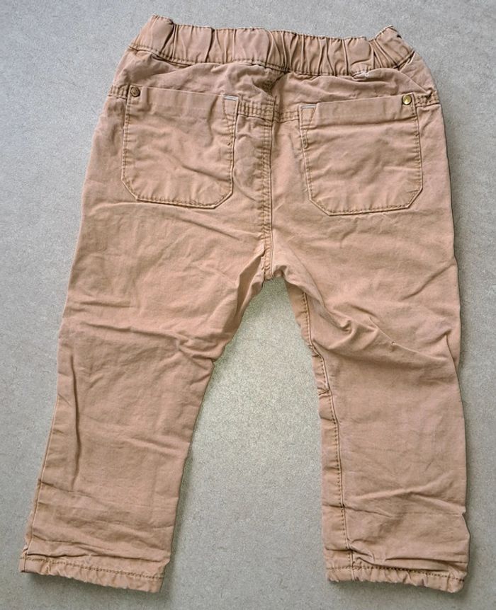 Pantalon beige Obaïbi 18 mois - photo numéro 5