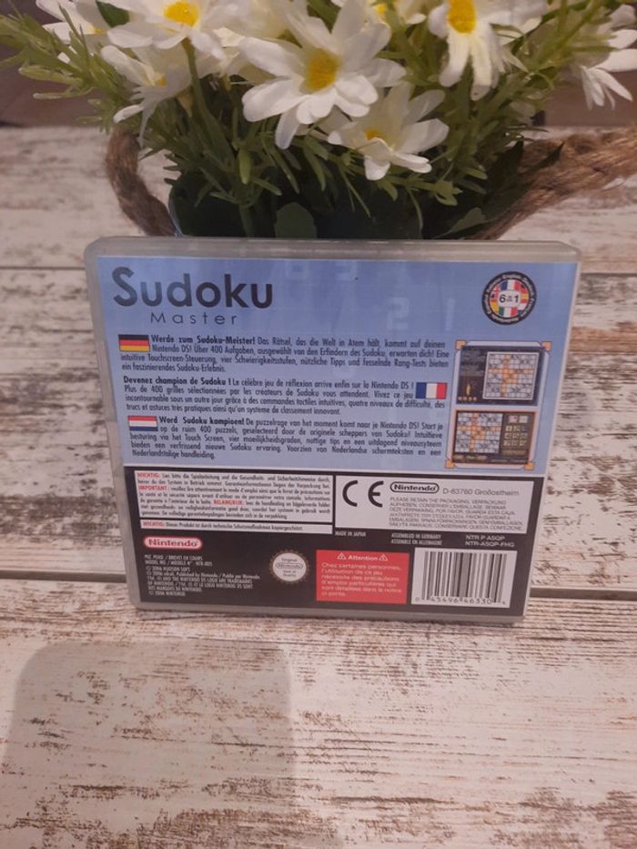 Jeu DS Sudoku master - photo numéro 2