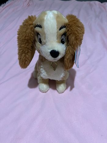 Peluche lady la belle et le clochard