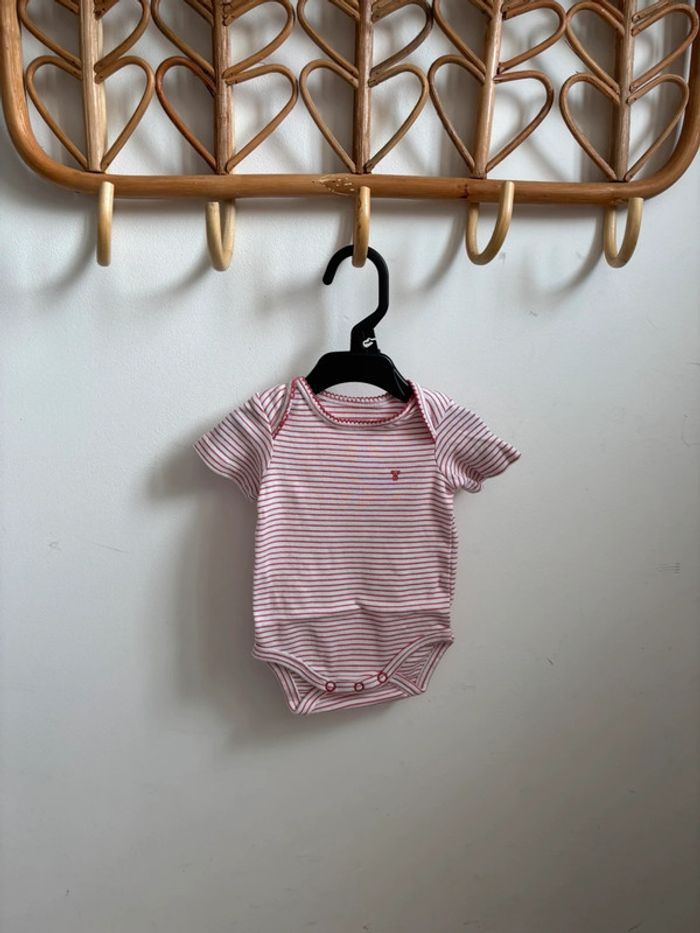 Lot 10 bodies manches courtes et bretelles fille 3 mois - photo numéro 6