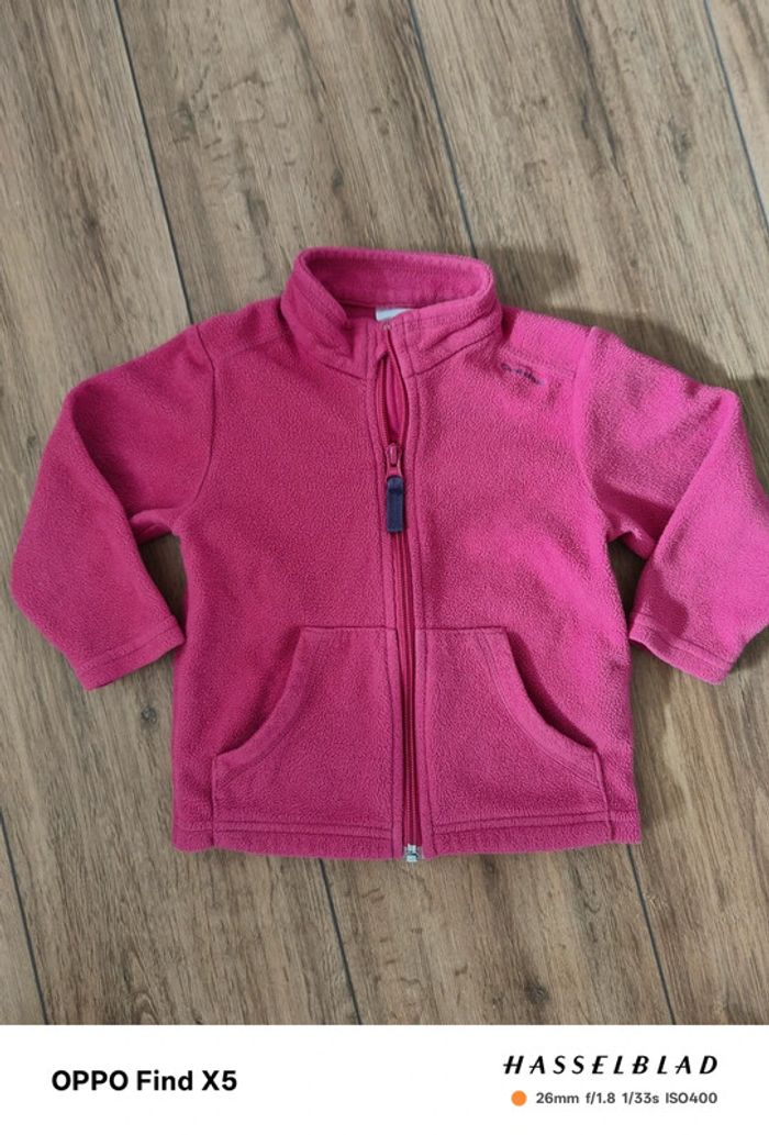 Veste polaire zippée