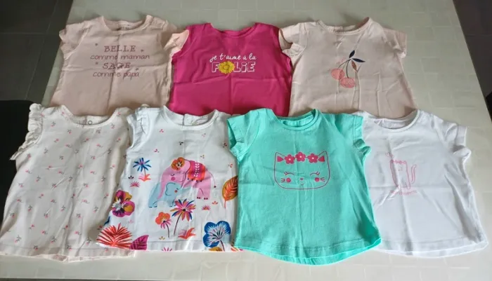 Lot vêtements bébé fille 6 mois été - photo numéro 5