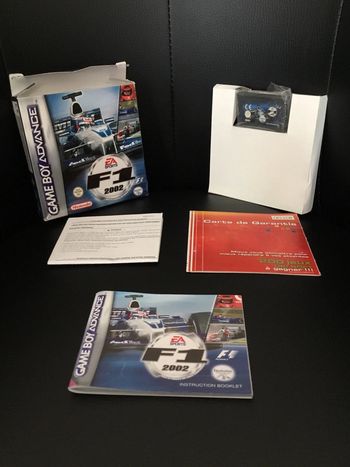 F1 2002 Game Boy Advance complet pal eur multilingue