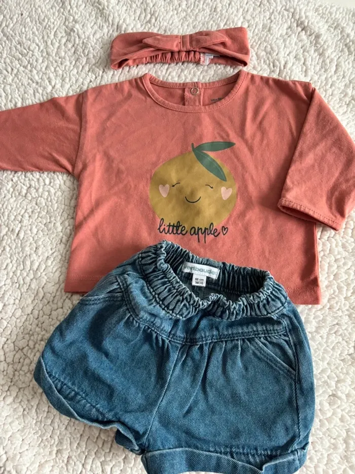 Ensemble bébé fille Vertbaudet
