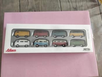 coffret combi wolkswagen T2 schuco 1/87