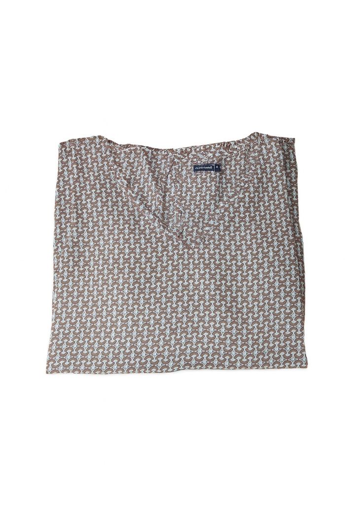 Top sans manches In Extenso T44 – Imprimé géométrique chic et léger