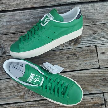 Basket rétro vintage Adidas Match Play vertes cuir taille 44