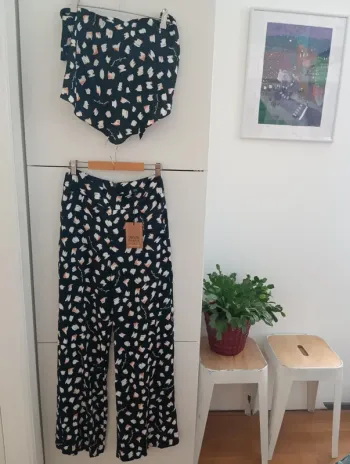 Ensemble Top & pantalon Carolyne Flack x River Island