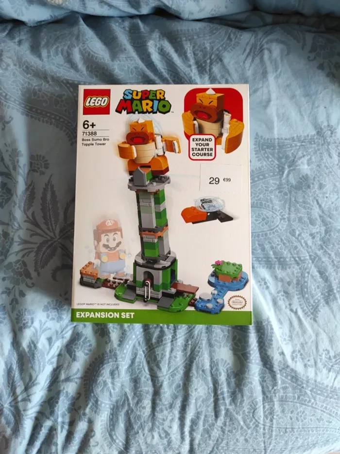 Lego super Mario 71388 la tour infernale du Boss frère Sumo