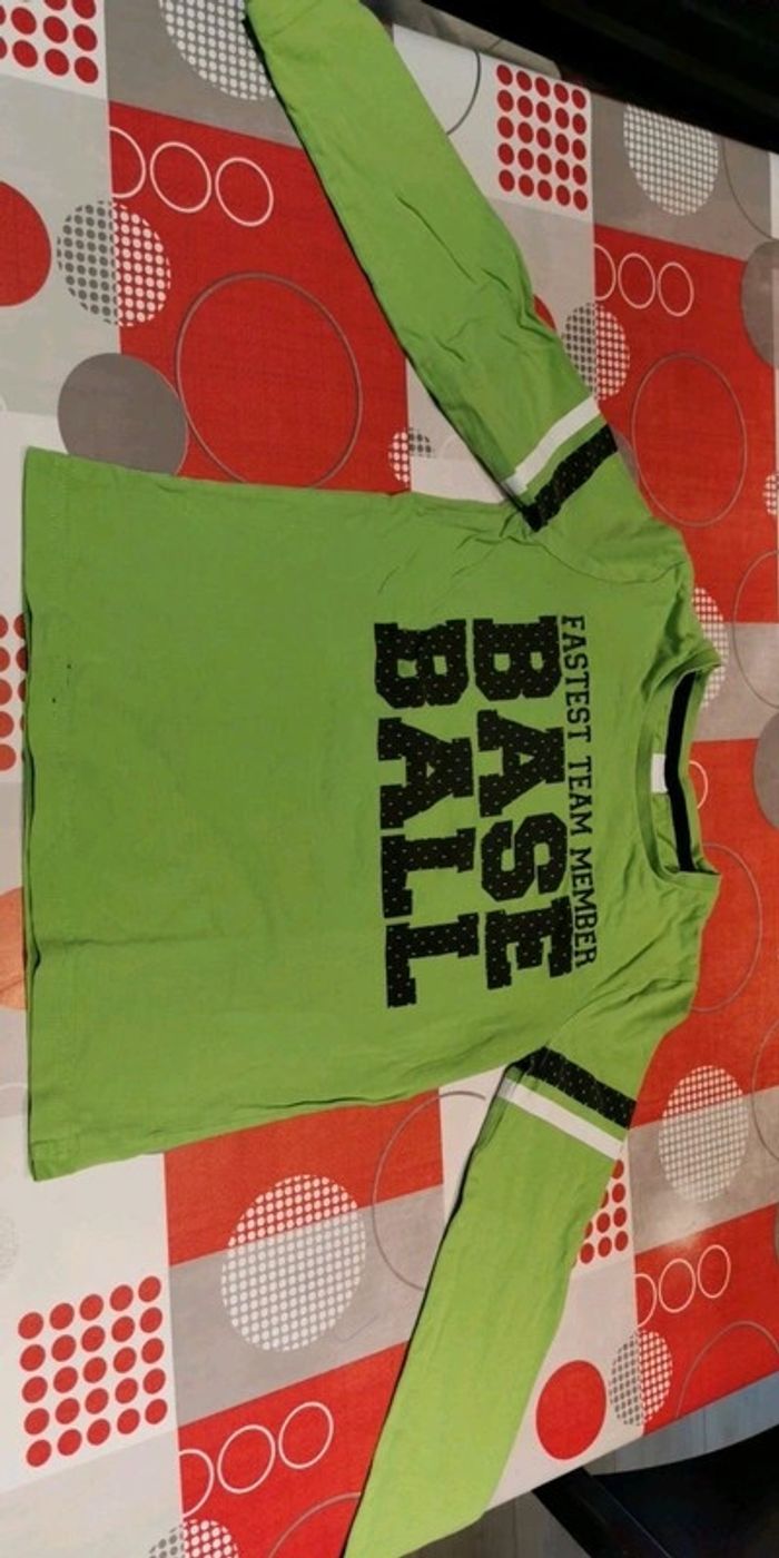 T-shirt Baseball - photo numéro 2