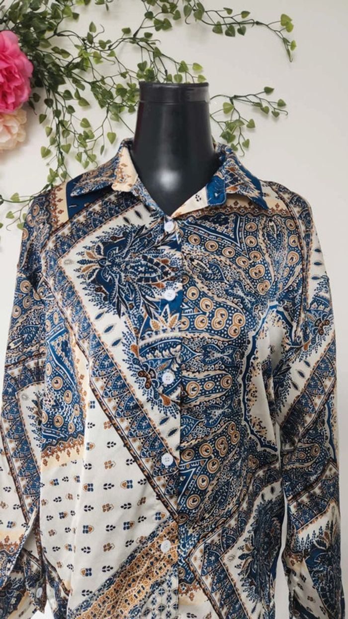 Chemise fluide vintage 🎀 Taille S 🎀 - photo numéro 2