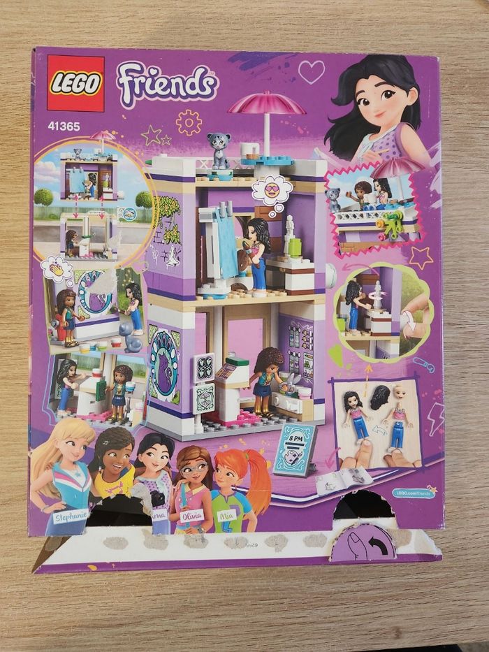 LEGO Friends 41365 – Atelier d’artiste d’Emma – Complet - photo numéro 5