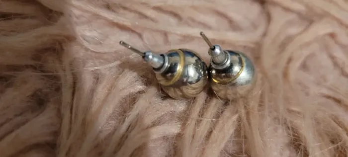 Boucles d'oreilles boules - photo numéro 3