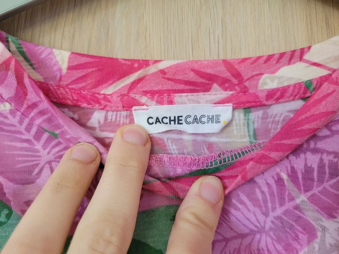 T-shirt Cache Cache taille L - photo numéro 3