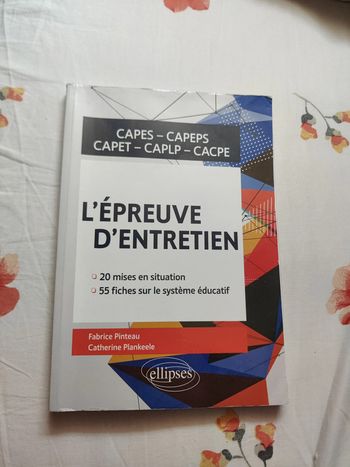 Epreuve d'entretien CAPES
