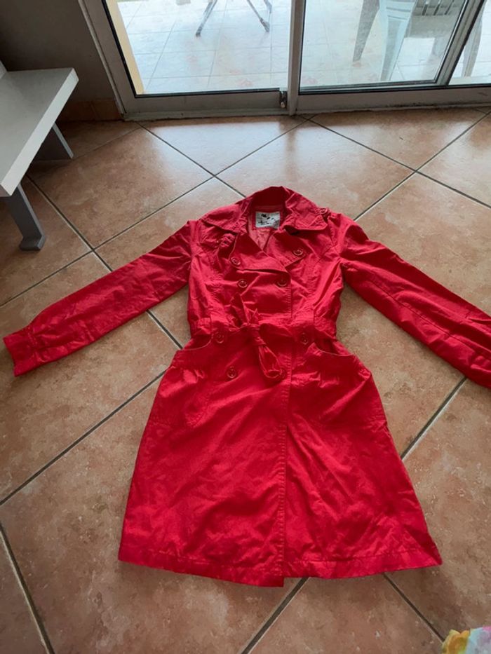 Trench caché cache femme - photo numéro 2