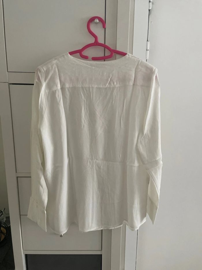 Chemisier blanc Mango - photo numéro 3