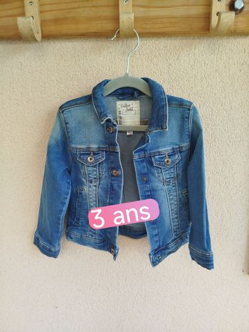 Veste en jean fille 