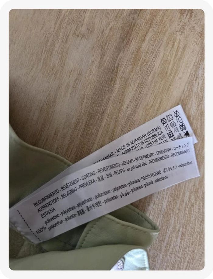 jupe Bershka menthe taille M - photo numéro 3