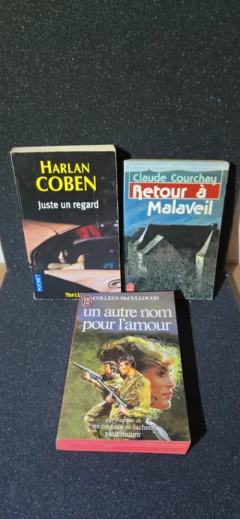Lot de vieux livres