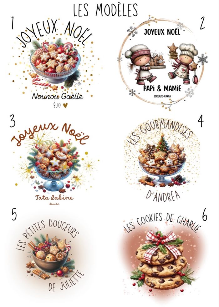 Boîte à biscuits/sablés/gâteaux/chocolats/bonbons personnalisée - photo numéro 10