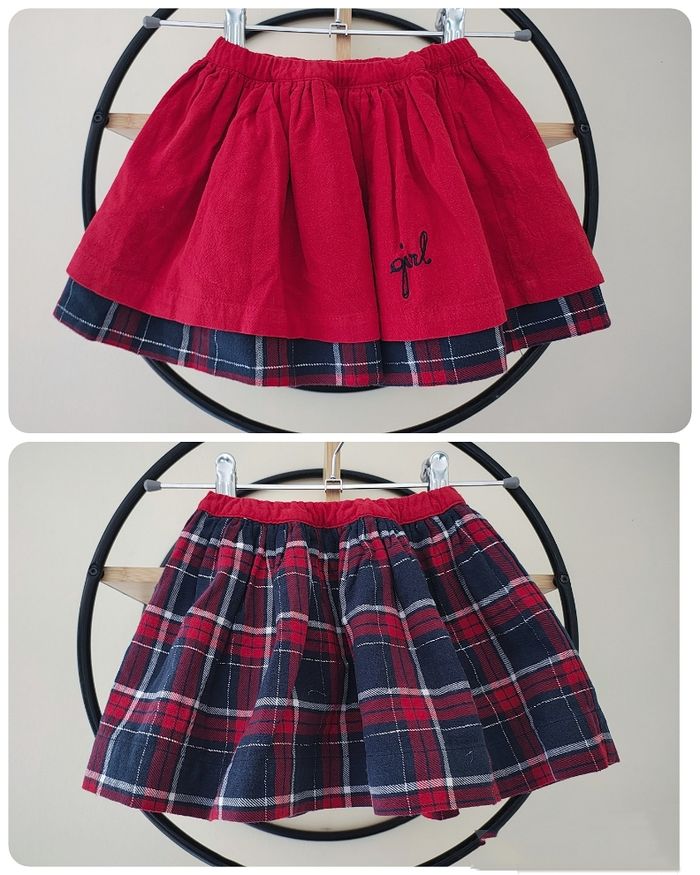 3 ans jupe 2 en 1 réversible Vertbaudet