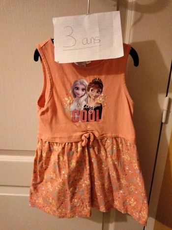 Robe reine des neiges 3 ans