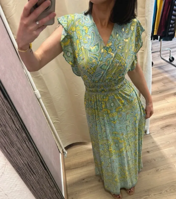 Robe longue femme robe été femme taille 38 taille 40 - photo numéro 3