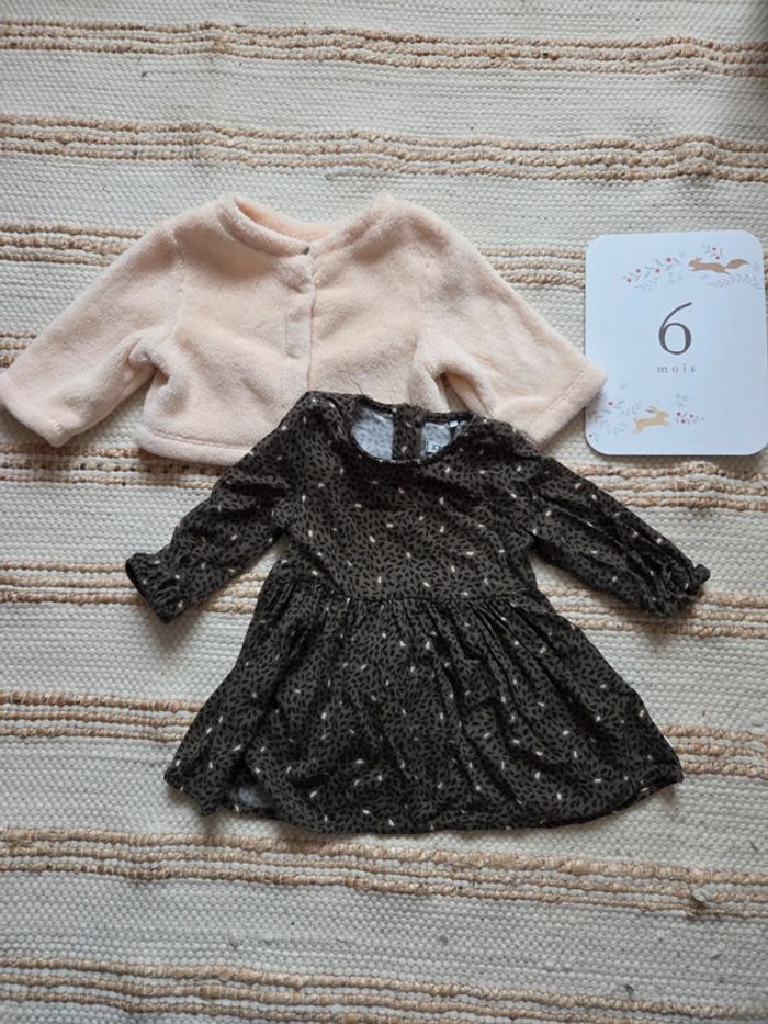Robe et veste pilou pilou