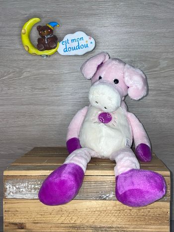 CPI34 doudou cochon 🐷 CP international