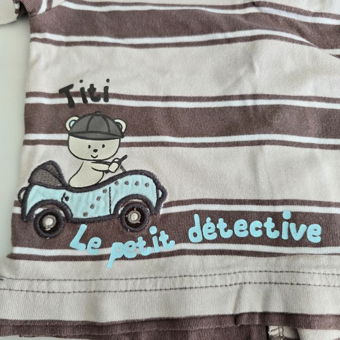 T-shirt manches longues - kimbaloo - 3 mois - photo numéro 4