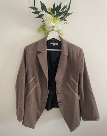 🌸Blazer marron Jacqueline riu taille 3 y2k🌸