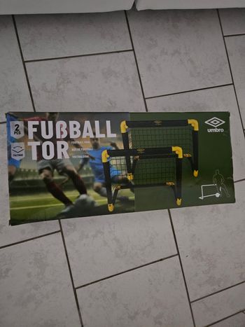 Lot de 2 mini cages de buts de football