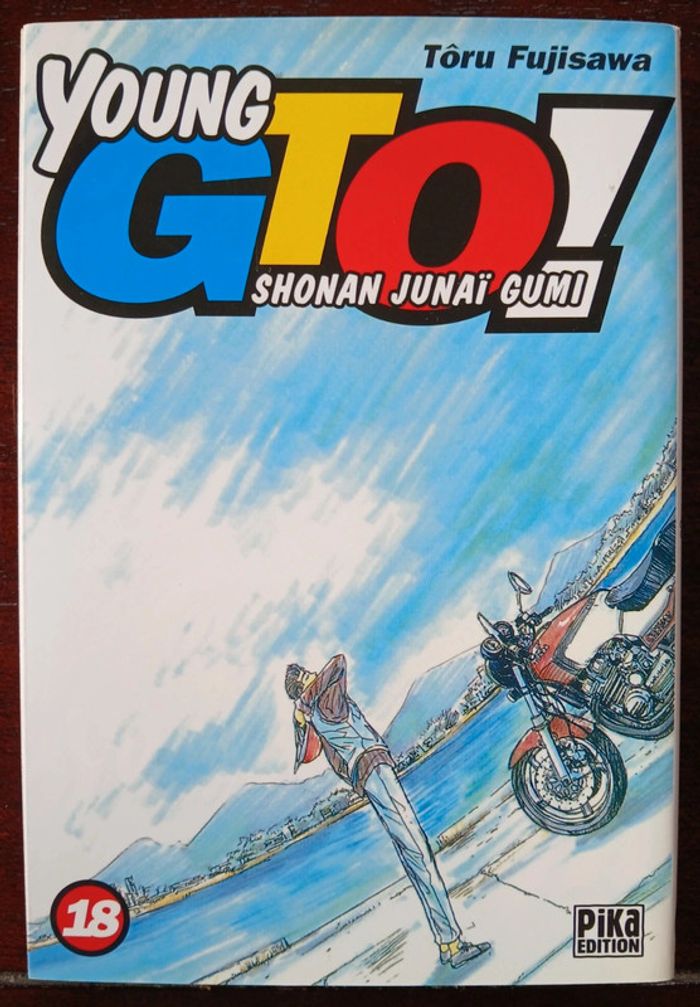 Young GTO Tome 18 Pika Français 🇨🇵 Great Teacher Onizuka