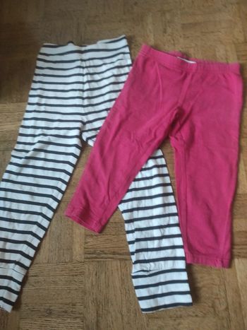 Lot 2 legging 6 ans