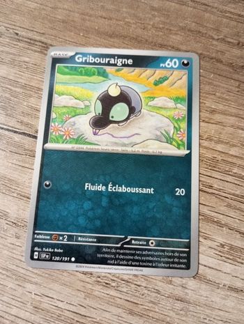 Carte pokémon "Gribouraigne"
