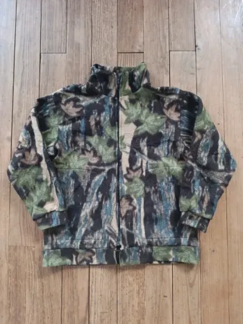 Veste polaire realtree camo chasse enfant