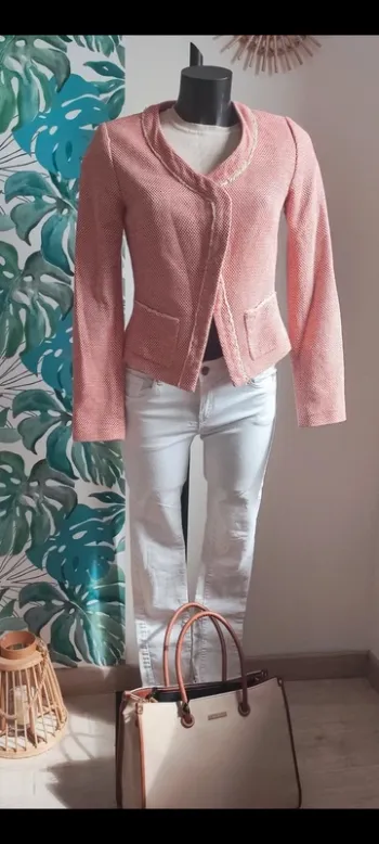 Veste tweed taille 36 marque esprit