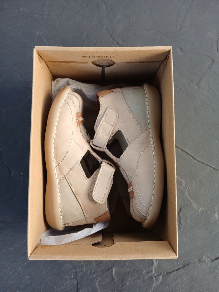 Sandales neuve beige/marron - photo numéro 6
