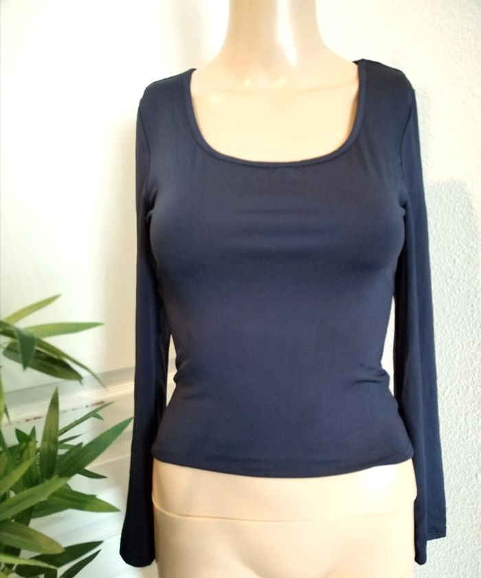 Top bleu marine Shein taille XS neuf